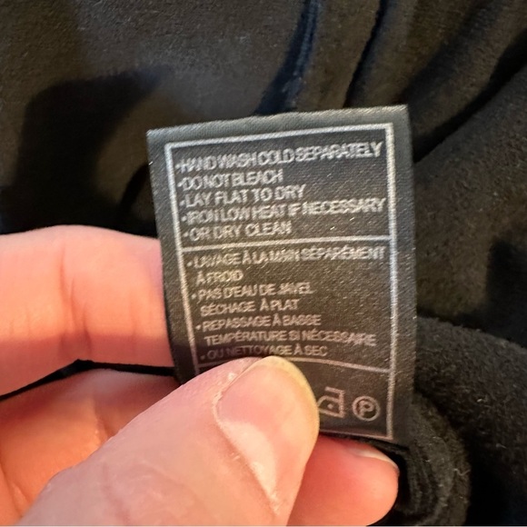 BB Dakota Black Faux Suede Stretch Cropped Jacket with Tie Back - Picture 9 of 9